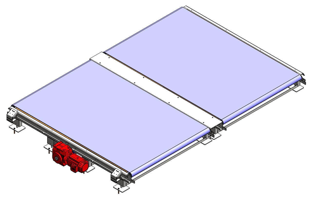 Transportador de Esteira Modular Kövex